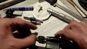 Проверка китайских микрометра и штангена на эталоне 25mm. Точность и стабильность - супер!