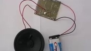 Схема пищалки на  транзисторе КТ117