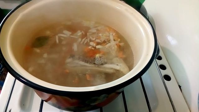 Как я готовлю бульон и суп пшеничный. смотреть онлайн