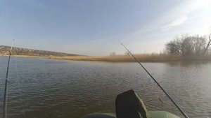 Рыбалка с лодки в Ростове-на-Дону. Река Аксай. Поселок Пчеловодный.