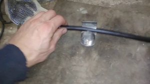 Ремонт оплётки троса управления.