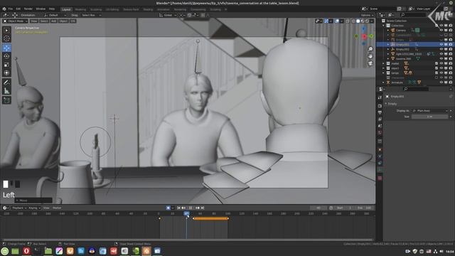 Реальные Операторские движения камеры в BLENDER 3D смотреть онлайн
