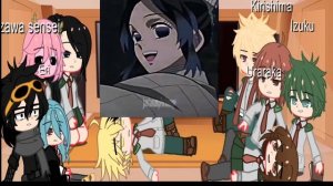 Mha react to hashiras||part 1||shinobu||mangga spoiler