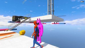 GTA 5 Epic Ragdolls | Spider Man Jumps/Fails ep - 38