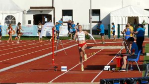 Olga Szlachta (POL) Triple Jump Girls 2nd Place European Youth Olympic Festival Maribor 2023