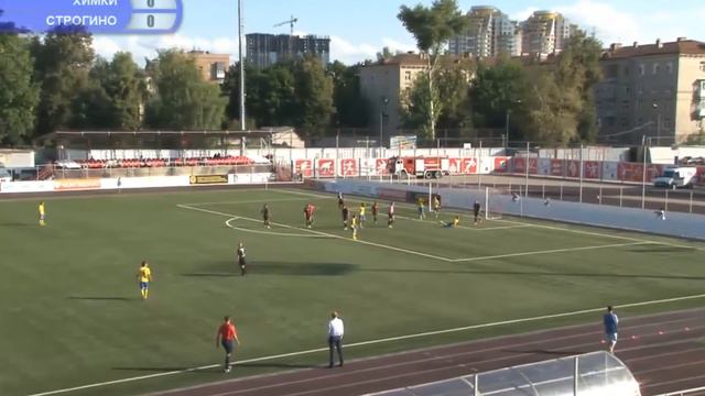"Химки" - "Строгино". Первенство России ПФЛ. Видео обзор смотреть онлайн