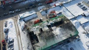 В Самаре ночью 89 человек тушили горящую баню на Мориса Тореза