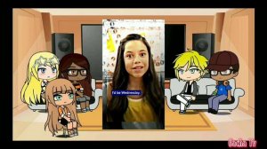 MLB react to Marinette as Jenna Ortega `|1-2compilation|Wednesday Addams|🐞🐞