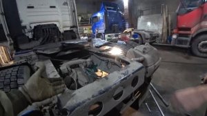 РЕМОНТ ЭНЕРГОАККУМУЛЯТОРА МАН ТГА/ДАЛЬНОБОЙ