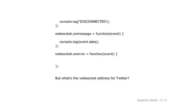HTML : Twitter + HTML5 webSocket API смотреть онлайн