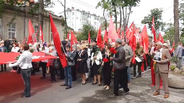 «Наша партия» участвует в Марше Победы. 09.05.2017 смотреть онлайн