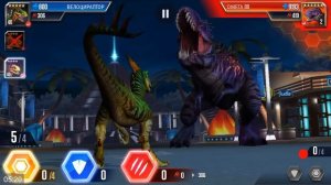 Рапторы против Тираннозавра Омеги 09 Jurassic World The Game прохождение на русском 257