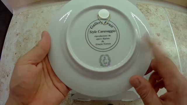 ОНЛАЙН ТРЕЙД.РУ — Тарелка декоративная Crystal BOHEMIA "Натюрморт с гранатом" настенная, 19 см смотреть онлайн