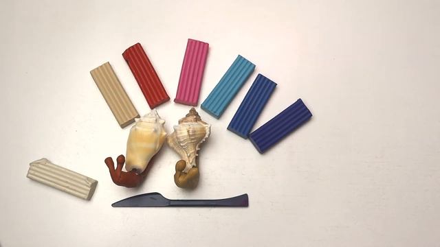 Как сделать улитку из пластилина и ракушек смотреть онлайн