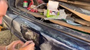 Покраска своими руками в небольшом гараже Toyota Corolla Fielder. Часть 1.