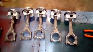 Ауди А6.доработка поршней.гильзовка.