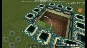 Как построить портал к эндер дракону ???