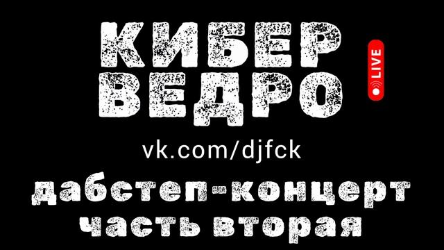 Дабстеп концерт 2024 - часть вторая - КИБЕР ВЕДРО