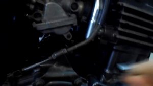 Honda CB 400 SF (регулировка качества смеси)