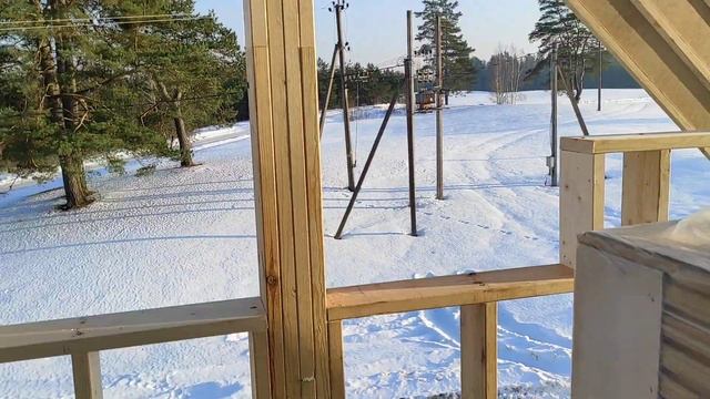 Каркасный дом. XII день Строительства. Крыша. смотреть онлайн