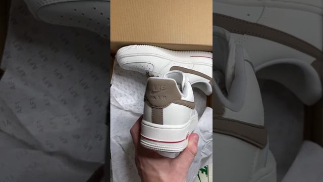 Nike Air Force 1 (коричнево-бежевые)