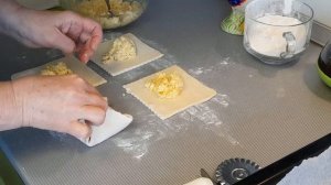 #117 Венгерские ватрушки // Быстрая выпечка из слоёного теста