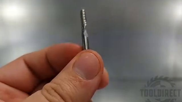 Фреза спирального типа однозаходная (ЛДСП, пластик, дерево, МДФ) Z1 (верхний рез) смотреть онлайн