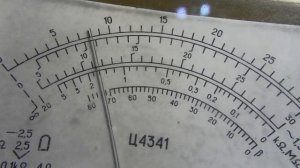 Перевірка головки Ц4341 з тестера (з купленого тестера).