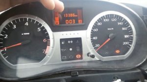 Работа пересвеченной панели приборов Лада Ларгус