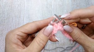 #вязание Удивительно красивый, двухцветный узор. Вязание  спицами. Схема.