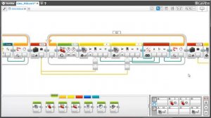 Программа движения по штрих-коду Lego mindstorms EV3