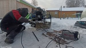 Доработка мотобуксировщика