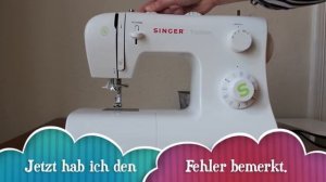 Einführung Nähmaschine | Singer Tradition 2273