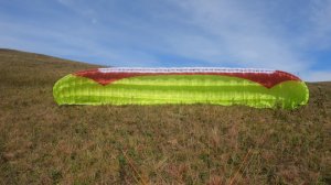 Полет на параплане, на "Сенокоске" 25.09.2022