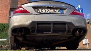 Mercedes-Benz CLS 500 / 5,5 V8 Exhaust Sound