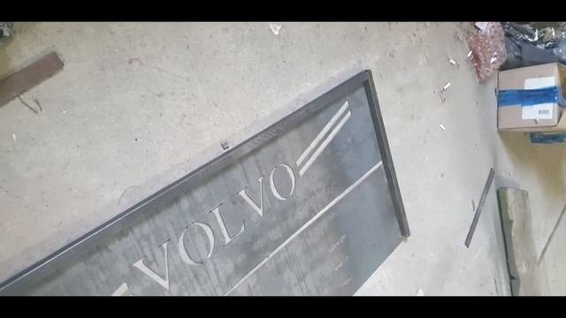 Ремонт полуприцепа делаем отбойник