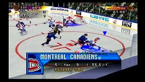NHL Blades of Steel 99 (nintendo 64) Longplay Montreal Canadiens vs NY Islanders