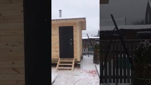 Обзор бани из бруса 3х4 клиентом компании Брус бани