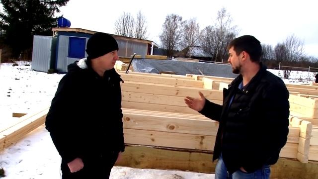 Дом из двойного бруса. Технология. Свойства. смотреть онлайн