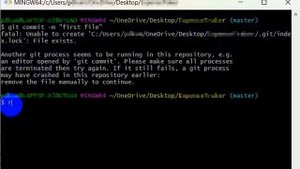 Git | another git process seems to be running in this repository | fatal: Unable to create | GitHub