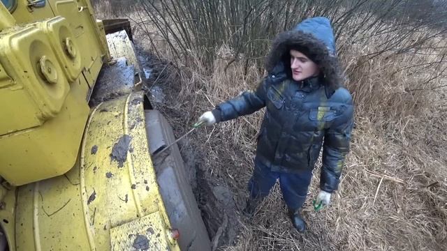 Как это было, Кировец и Атс 59 в грязи!!!