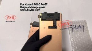 For Xiaomi Poco F4 GT | LCD Screen |21121210G| Digitizer Full Assembly Replacement | Real Cost 2023