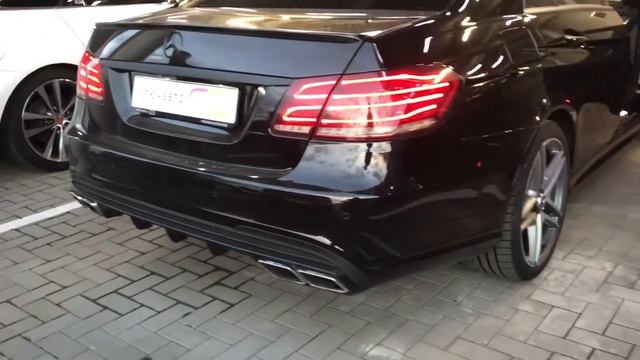 E63 AMG звук выхлопа