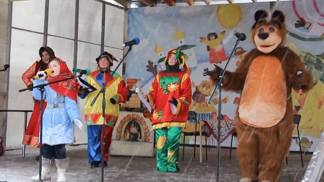 Песня "Русская зима". Дугина Алина (7 лет). МАСЛЕНИЦА - 2018! смотреть онлайн