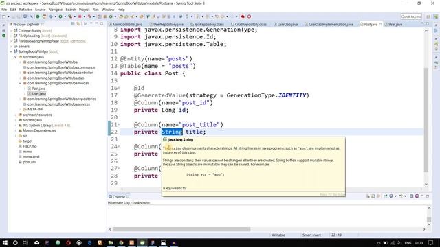 6 ERD and user to post mapping establishment in Hindi смотреть онлайн