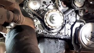 ЗАМЕНА РЕМНЯ ГРМ FORD FIESTA 1.4 TDCi 86 cv