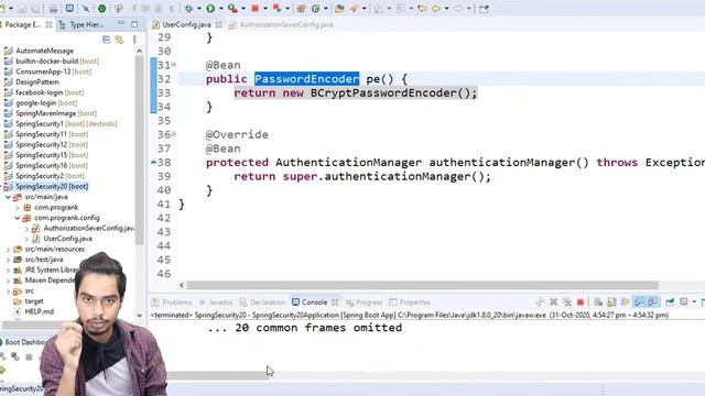 Spring Security - Validate Access Token | Token Implementation | Spring Security in Hindi | #20 смотреть онлайн