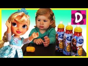 ✿ FROZEN Холодное Cердце Распаковка Сок-Сюрприз из Мультфильма Холодное Cердце frozen movie