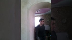 декоративная отделка арки финишной шпаклевкой с конечной покраской