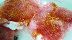 Отбивная из свинины, маринованная в молоке